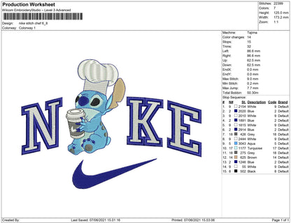 Nike Stitch chef