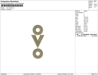 OVO  vertical