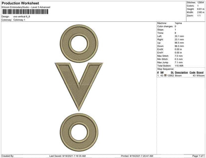 OVO  vertical