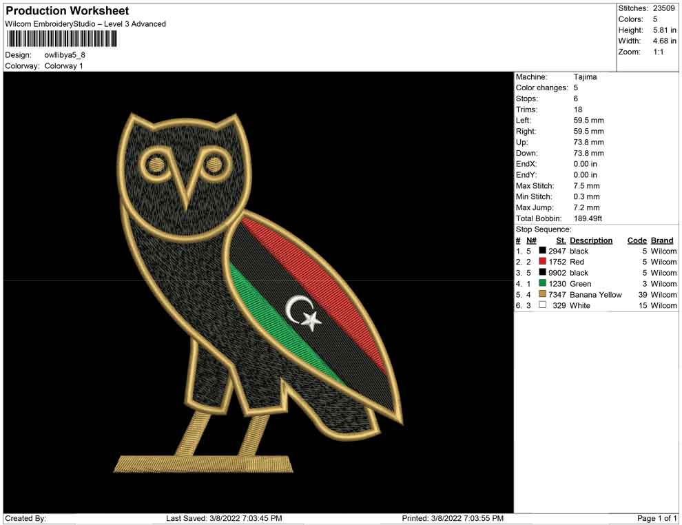 Owl Libya