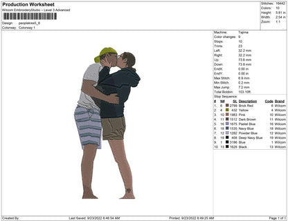 People Kiss