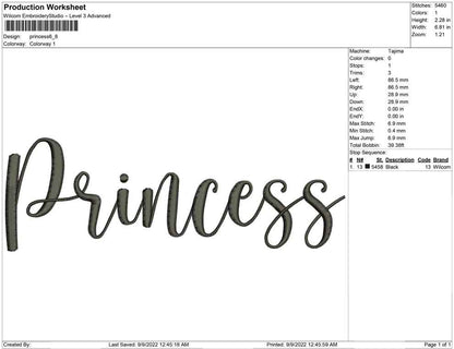 Princess typo