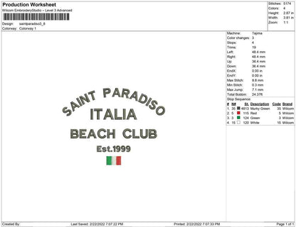 Saint Paradiso Italy