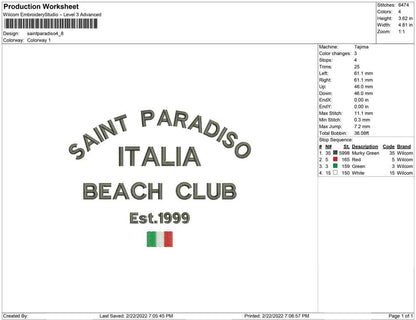 Saint Paradiso Italy
