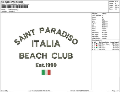 Saint Paradiso Italy