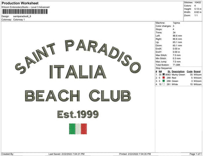 Saint Paradiso Italy