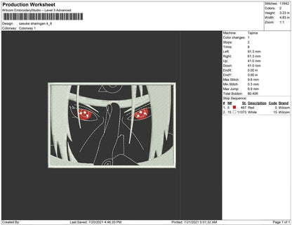 Sasuke Sharingan