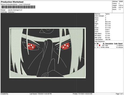 Sasuke Sharingan