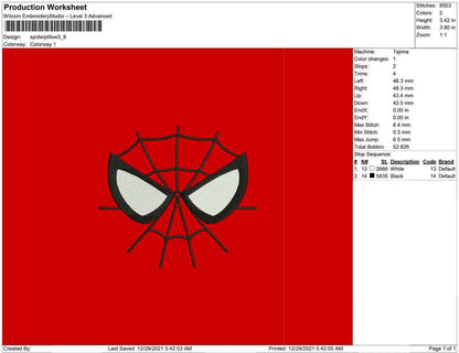 Spiderman for Pillow