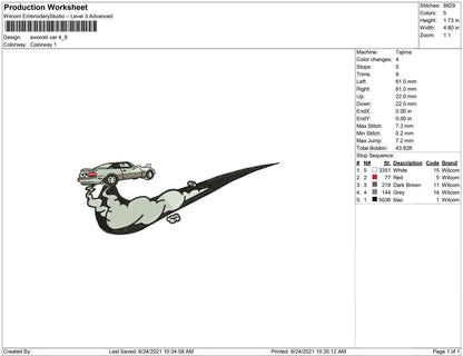 Swoosh Car