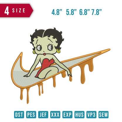 Swoosh Betty Boop