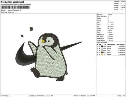 Swoosh penguin