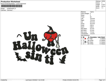 un halloween